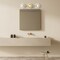 Designers Fountain Litto 24in 3-Light Brushed Gold Modern Indoor Vanity Light with Clear Glass Shades D294C-3B-BG - alternate 2